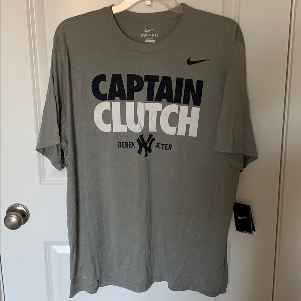 Nike dry-fit Derek Jeter T-shirt. RARE - Picture 1 of 5